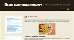 Desktop Screenshot of gastro2000.pl