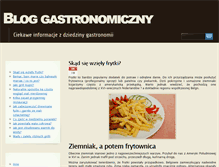 Tablet Screenshot of gastro2000.pl